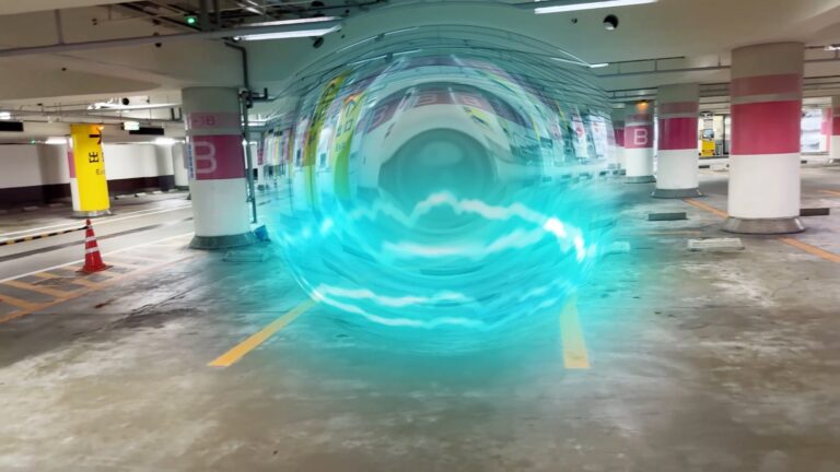地下駐車場 VFX